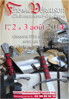 Grande fête de la Véraison à Châteauneuf-du-Pape 2014 - Châteauneuf-du-Pape, Provence-Alpes-Côte d'Azur