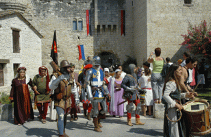 Itinérance médiévale en vallée du Dropt à Eymet en Dordogne - Eymet, Nouvelle-Aquitaine