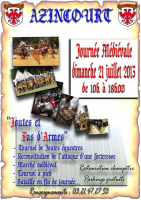 Journée médiévale à Azincourt - 'Joutes et Pas d'Armes' - Azincourt, Hauts-de-France