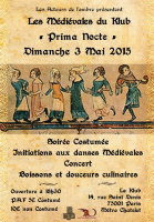 La Médiévale du Klub : Prima Nocte , Paris - Paris, Île-de-France