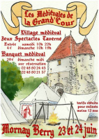Les Médiévales de la Grand'Cour 2018 à Mornay-Berry - Mornay-Berry, Centre-Val de Loire