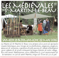 Les médiévales de Saint-Martin-Le-Beau 2016 - Saint-Martin-le-Beau, Centre-Val de Loire
