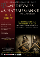Les Médiévales de Château Ganne 2015 , La Pommeraye - La Pommeraye, Normandie
