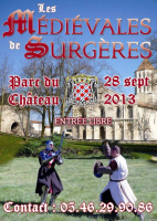 Les Médiévales de Surgères 2013 - Surgères, Nouvelle-Aquitaine