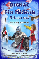 Les Rencontres médiévales de Dignac 2015  - Dignac, Nouvelle-Aquitaine