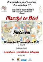 Marché de Noel médiéval à Coulommiers 2016 - Coulommiers, Île-de-France