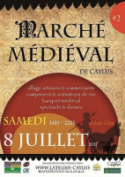 Marché Médiéval à Caylus 2017 - Caylus, Occitanie