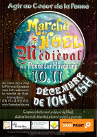 Marché médiéval de Noel à La Penne-sur-Huveaune 2016 - La Penne-sur-Huveaune, Provence-Alpes-Côte d'Azur