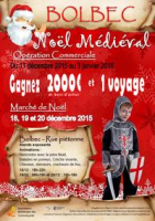 Marché médiéval de Noel 2016 à Bolbec - Bolbec, Normandie