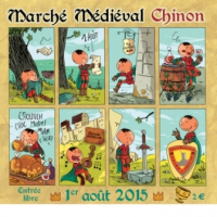 Marché médiéval de Chinon 2015 - Chinon, Centre-Val de Loire