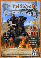 Médiévale des Seigneurs de Thil 2019 - Vic-sous-Thil, Bourgogne Franche-Comté