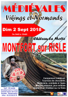 Médiévales de Montfort sur Risle "VIKINGS et NORMANDS" - Montfort-sur-Risle, Normandie