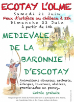 MEDIEVALES DE LA BARONNIE D'ESCOTAY - Écotay-l'Olme, Auvergne-Rhône-Alpes