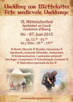 Mëttelalterfest 2015 , Useldange - Useldange, Diekirch