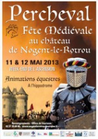 Percheval: Fête médiévale 2013 , Nogent-le-Rotrou - Nogent-le-Rotrou, Centre-Val de Loire