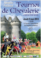 Percheval, Grand tournoi de Chevalerie , Nogent-le-Rotrou - Nogent-le-Rotrou, Centre-Val de Loire