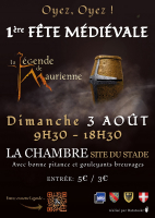 Première fête médiévalen la légende de Maurienne , La Chambre - La Chambre, Auvergne-Rhône-Alpes