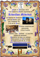 Réveillon médiéval du 031-12-2013 , PONTARME - PONTARME, Hauts-de-France