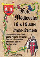 Seconde édition des Médiévales de Saint-Samson - La Ferté-Saint-Samson, Normandie