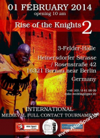 Tournoi médiéval de Bernau 2014 - Rise of the Knights 2 - Bernau, Allemagne