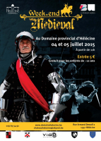 Week-end médiéval au Domaine d'Hélécine 2015 - Hélécine , Brabant Wallon