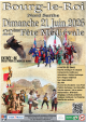 22ème fête médiévale à Bourg-le-Roi - Bourg-le-Roi, Pays de la Loire