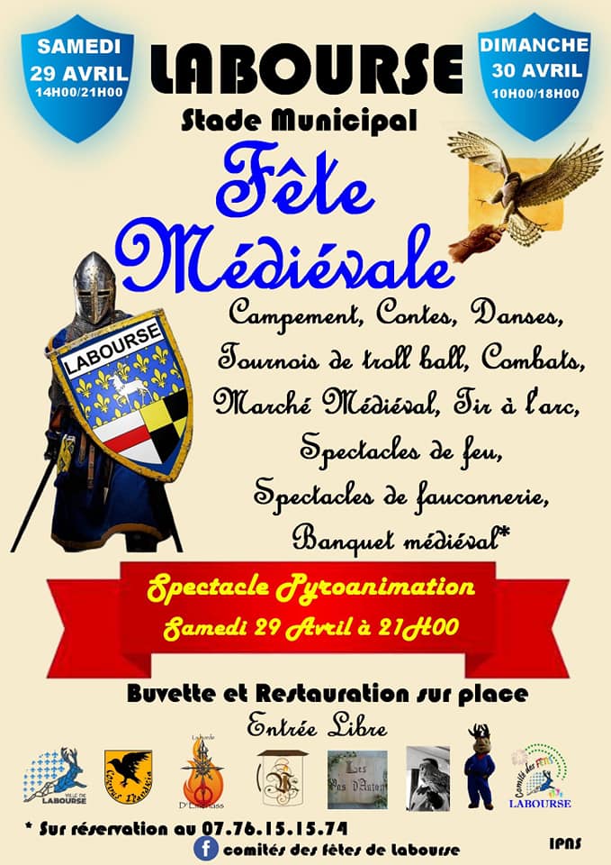 Fête médiévale de Labourse 2023 sur