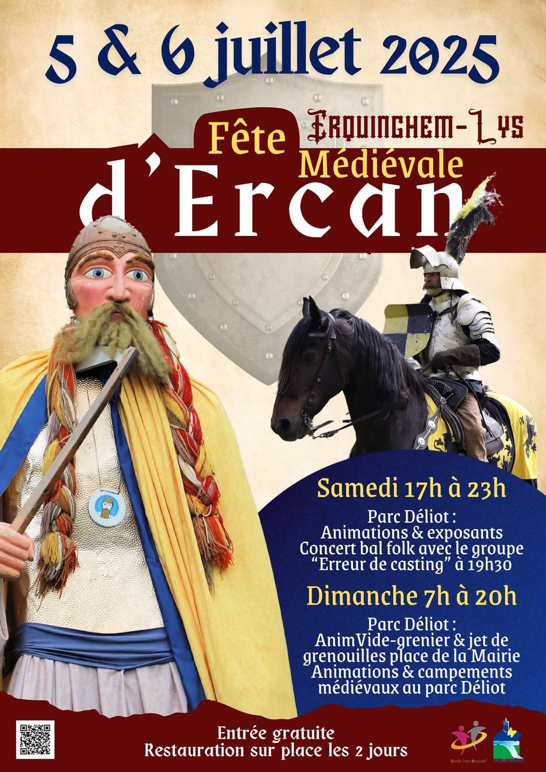 Affiche Numérique Médiévale, Illustration Moyen Age, Poster Histoire